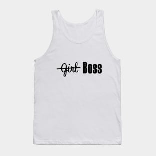 Just a Boss, Not a Girl Mom Lady Boss Babe T-shirt Tank Top